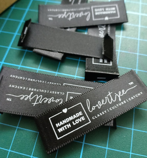 Printed Label Silkscreen Ribbon Printing – Label Mini Online Shop